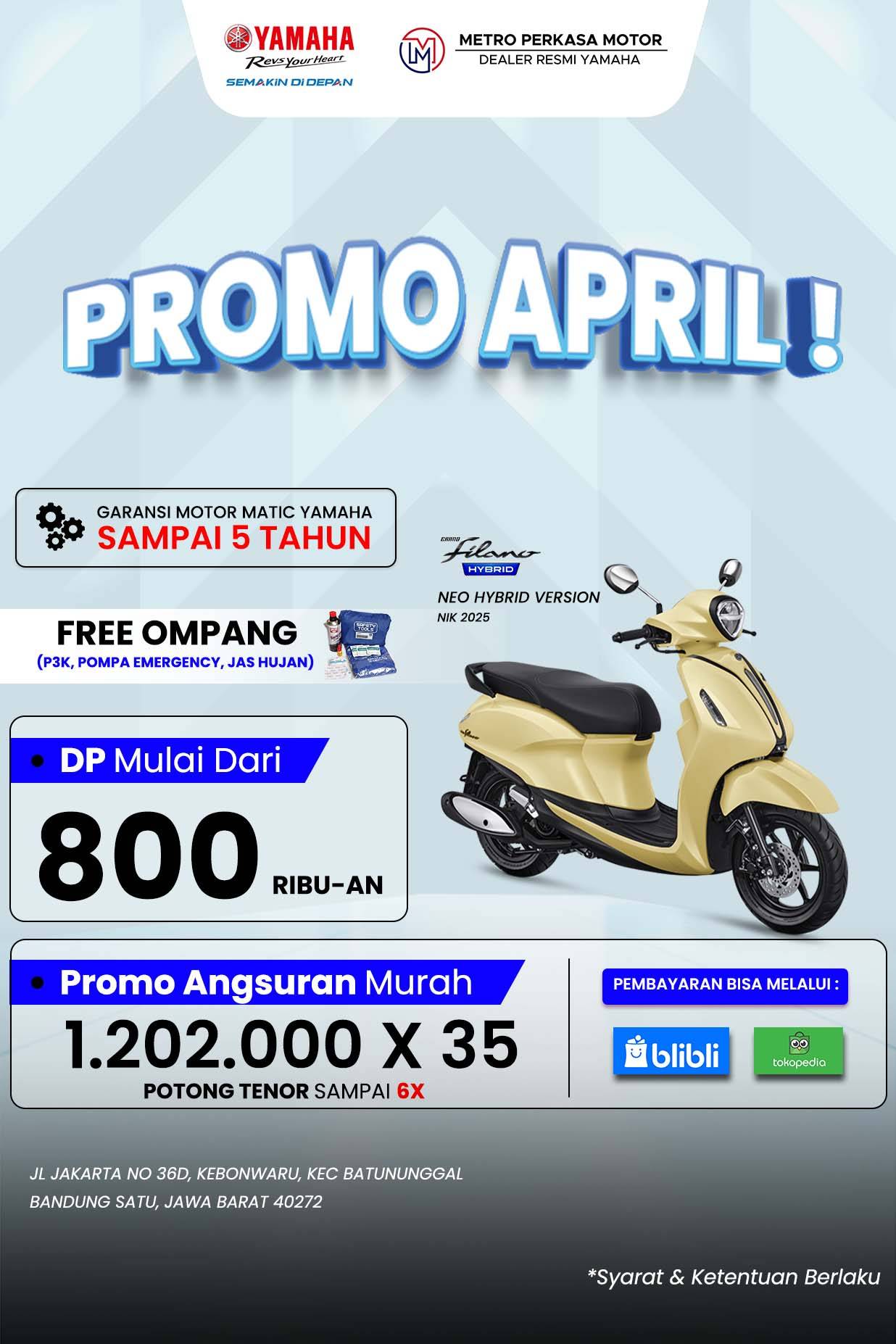 promo yamaha