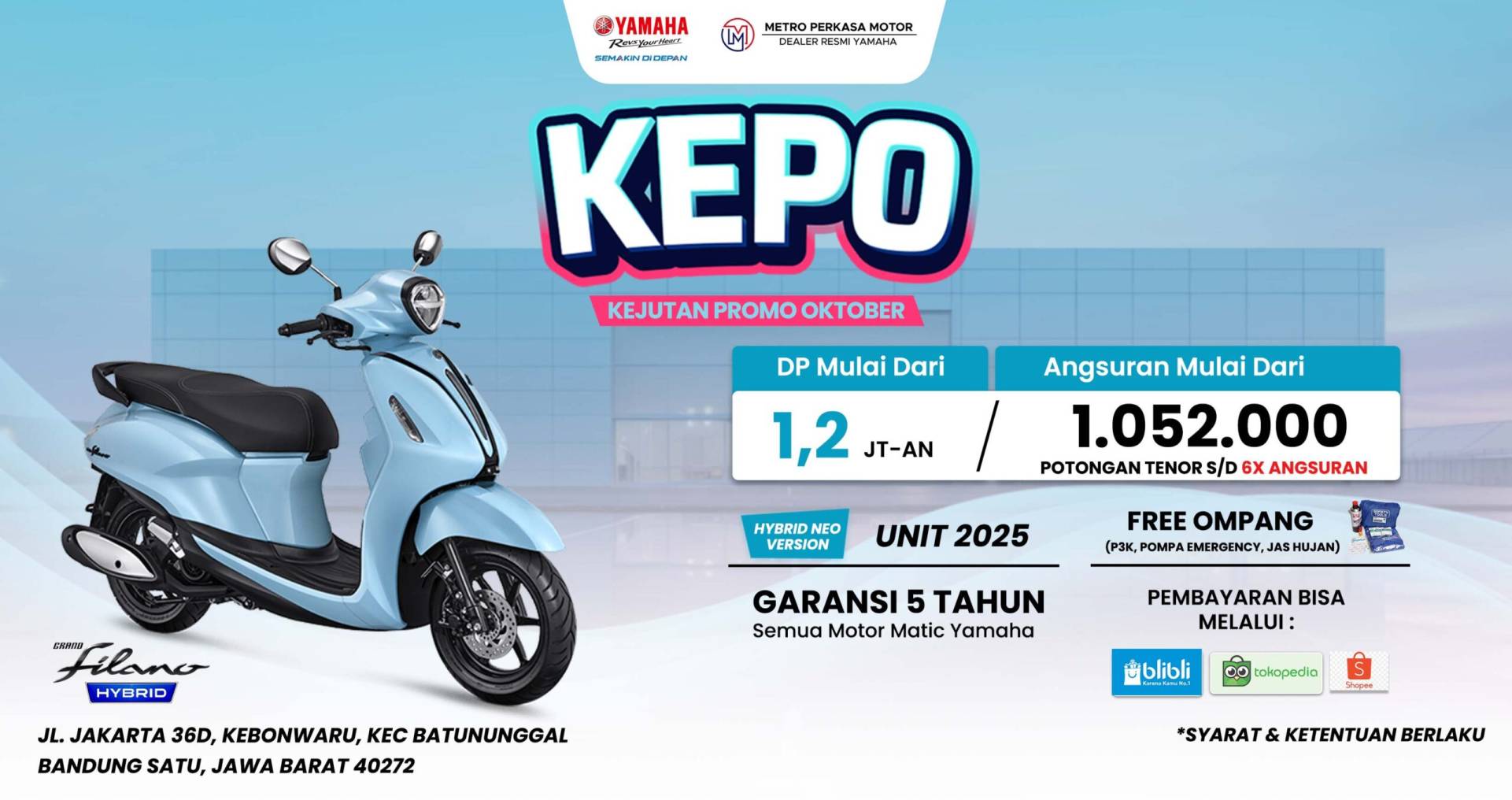 promo yamaha