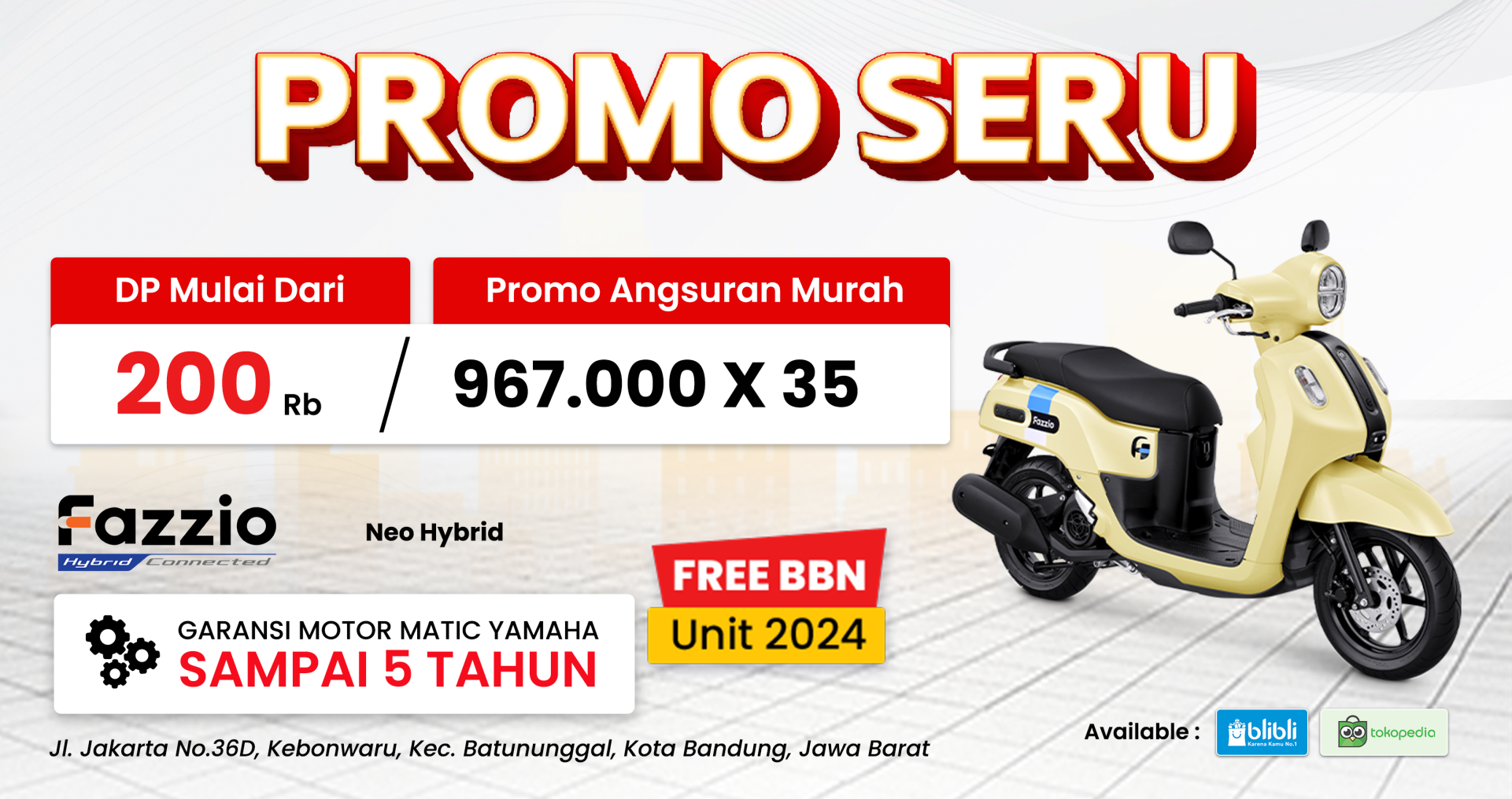 promo yamaha