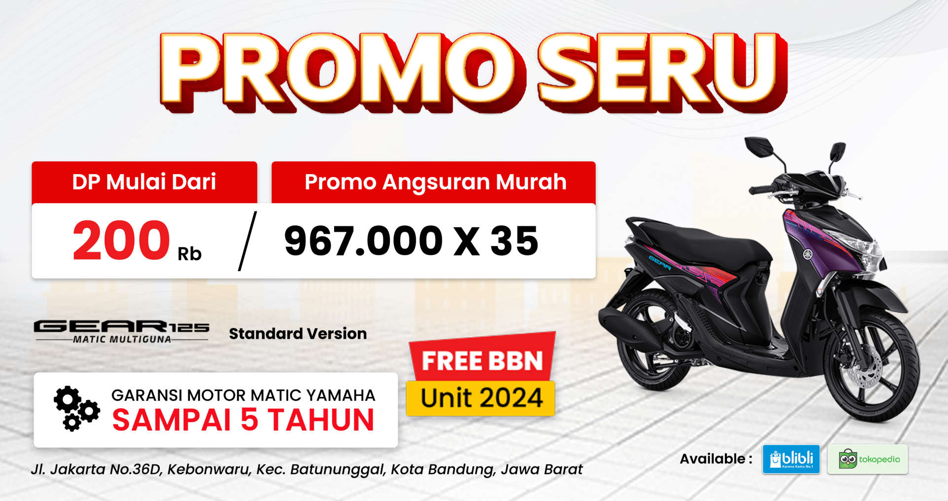 promo yamaha